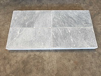 Natuursteen blauwe hardsteen 20x40x5 cm tegel 9,6 m² - afbeelding 2 van  9