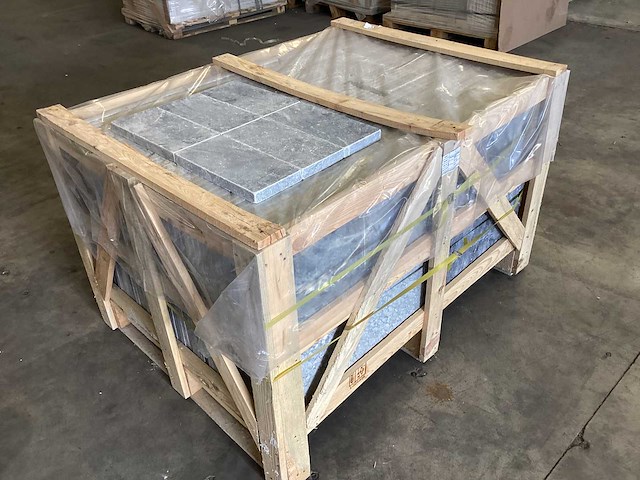 Natuursteen blauwe hardsteen 30x3xvrije lengte cm tegel 36,8 m² - afbeelding 9 van  9