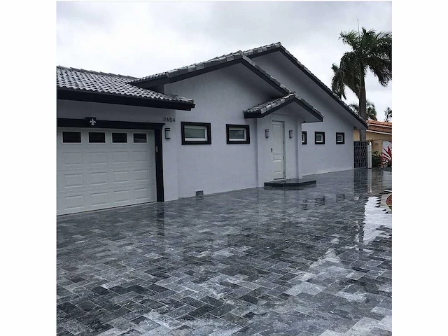 Natuursteen blauwe hardsteen 30x3xvrije lengte cm tegel 64,8 m² - afbeelding 2 van  11