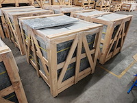 Natuursteen blauwe hardsteen 40x40x3 cm tegel 42,24 m² - afbeelding 2 van  3