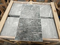 Natuursteen blauwe hardsteen 40x40x3 cm tegel 42,24 m²