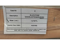 Natuursteen blauwe hardsteen flx29x1,2 cm tegel 44,69 m² - afbeelding 5 van  7