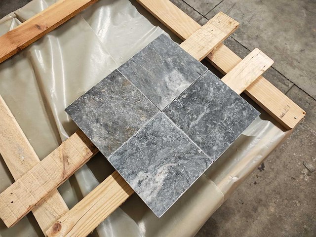 Natuursteen blauwe hardsteen honed 20x20x2 cm tegel 101,76 m² - afbeelding 4 van  9