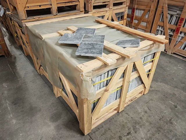 Natuursteen blauwe hardsteen honed 20x20x2 cm tegel 101,76 m² - afbeelding 9 van  9