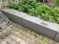 Natuursteen graniet boordsteen (6x) - afbeelding 1 van  4
