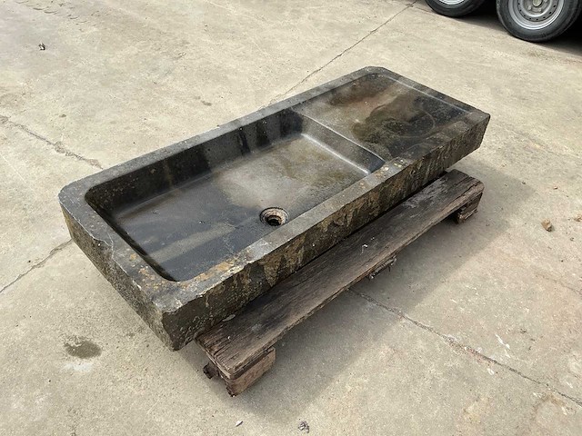 Natuursteen lavabo / wasbak - afbeelding 3 van  5