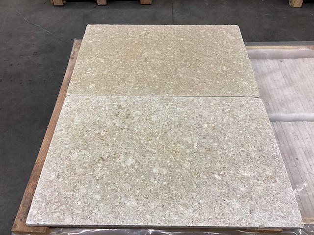 Natuursteen limestone beige 40,6x61 cm tegel 21,05 m² - afbeelding 15 van  17