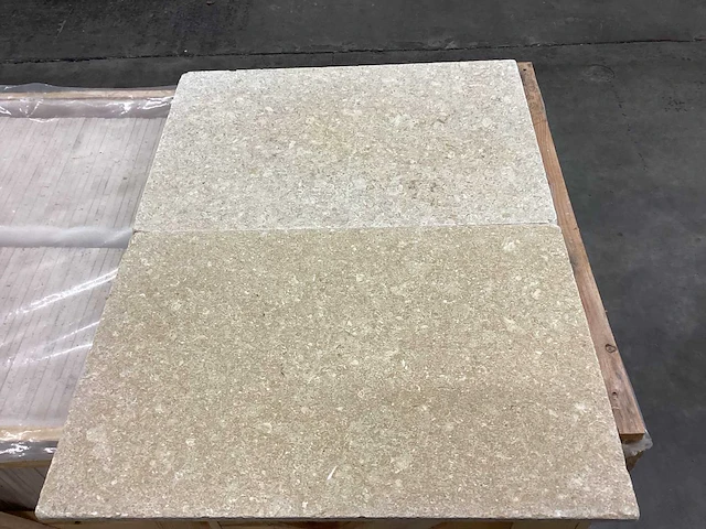 Natuursteen limestone beige 40,6x61 cm tegel 42 m² - afbeelding 5 van  17