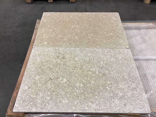 Natuursteen limestone beige 40,6x61 cm tegel 42 m² - afbeelding 7 van  17