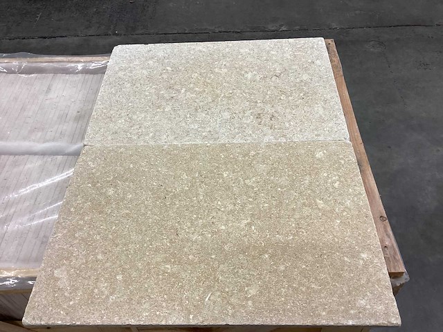 Natuursteen limestone beige 40,6x61 cm tegel 84 m² - afbeelding 10 van  12