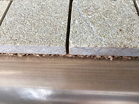 Natuursteen limestone beige mix 5x5 cm mozaïektegel 30x30 cm 50 stuks - afbeelding 7 van  8