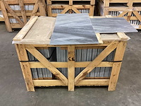 Natuursteen marmer bardiglio honed 45,7x45,7 cm tegel 20 m² - afbeelding 5 van  13