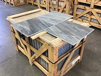 Natuursteen marmer bardiglio honed 45,7x45,7 cm tegel 20 m² - afbeelding 4 van  13