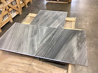 Natuursteen marmer bardiglio honed 45,7x45,7 cm tegel 20 m² - afbeelding 11 van  13
