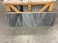 Natuursteen marmer bardiglio honed 45,7x45,7 cm tegel 20 m² - afbeelding 6 van  13