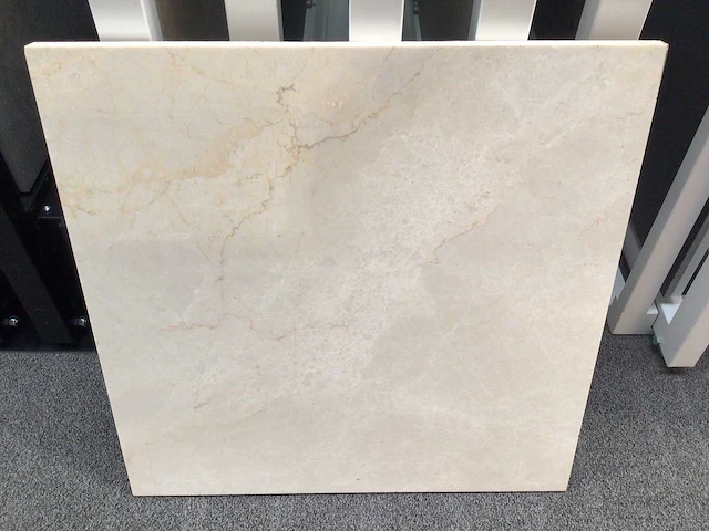 Natuursteen marmer beige gepolijst tegel 60x60x2 cm 54 m² - afbeelding 7 van  7