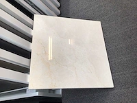 Natuursteen marmer beige gepolijst tegel 60x60x2 cm 54 m² - afbeelding 3 van  7