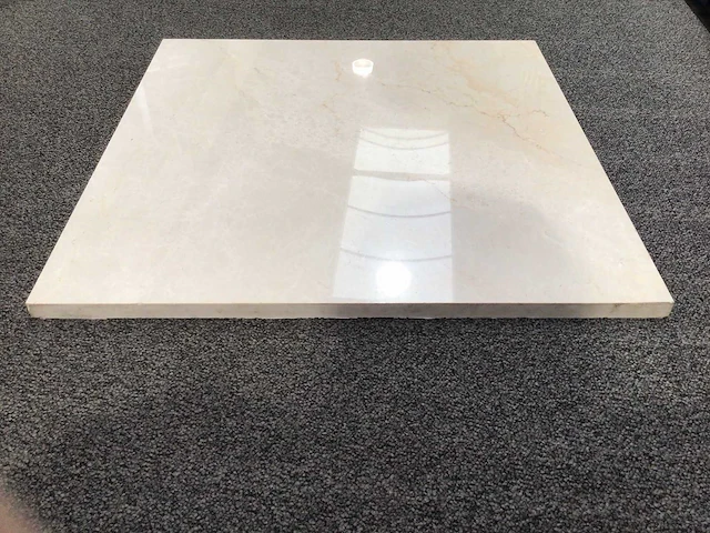 Natuursteen marmer beige gepolijst tegel 60x60x2 cm 54 m² - afbeelding 5 van  7