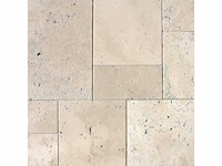 Natuursteen marmer beige getrommeld pattern tegel 25,83 m² - afbeelding 2 van  10
