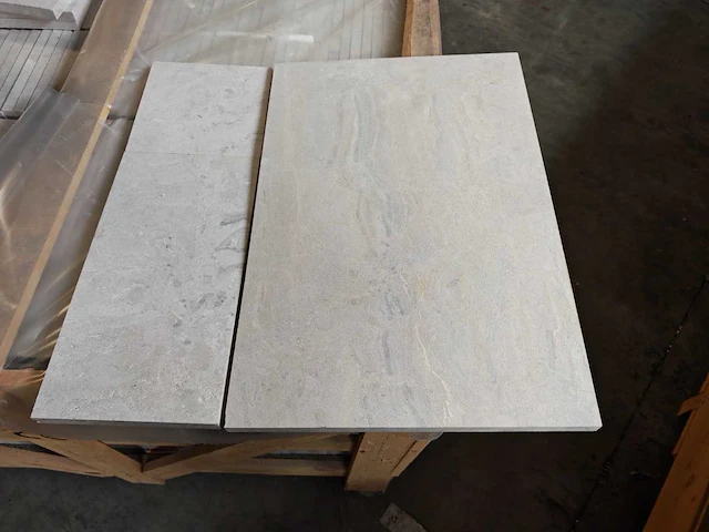Natuursteen marmer beige getrommeld pattern tegel 25,83 m² - afbeelding 4 van  10