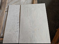 Natuursteen marmer beige getrommeld pattern tegel 25,83 m² - afbeelding 4 van  7