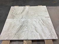 Natuursteen marmer beige gezoet 30,5x30,5 cm tegel 33,5 m² - afbeelding 10 van  15