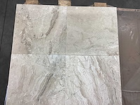 Natuursteen marmer beige gezoet 30,5x30,5 cm tegel 33,5 m² - afbeelding 9 van  15