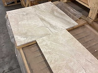 Natuursteen marmer beige gezoet 30,5x61 cm tegel 44,65 m² - afbeelding 2 van  14