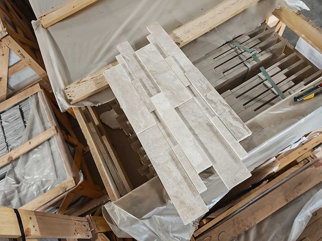 Natuursteen marmer beige honed 15x61x2 cm tegels 40,88 m² - afbeelding 2 van  7