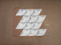 Natuursteen marmer beige mozaïektegel 31x36 cm 8 stuks - afbeelding 1 van  7