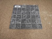 Natuursteen marmer black 5x5 cm mozaïektegel 30x30 cm 29 stuks - afbeelding 2 van  7