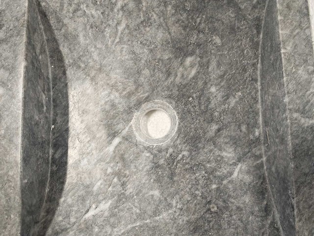 Natuursteen marmer black wastafel 45x40x10 cm - afbeelding 5 van  5