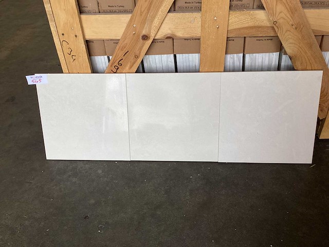 Natuursteen marmer champagne gepolijst 30,5x30,5 cm tegel 33 m² - afbeelding 1 van  13