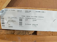 Natuursteen marmer creme gepolijst 60x60x2 cm tegels 16,2 m² - afbeelding 5 van  5