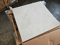 Natuursteen marmer creme gepolijst 60x60x2 cm tegels 16,2 m² - afbeelding 3 van  7