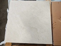 Natuursteen marmer creme gepolijst 60x60x2 cm tegels 16,2 m² - afbeelding 4 van  7