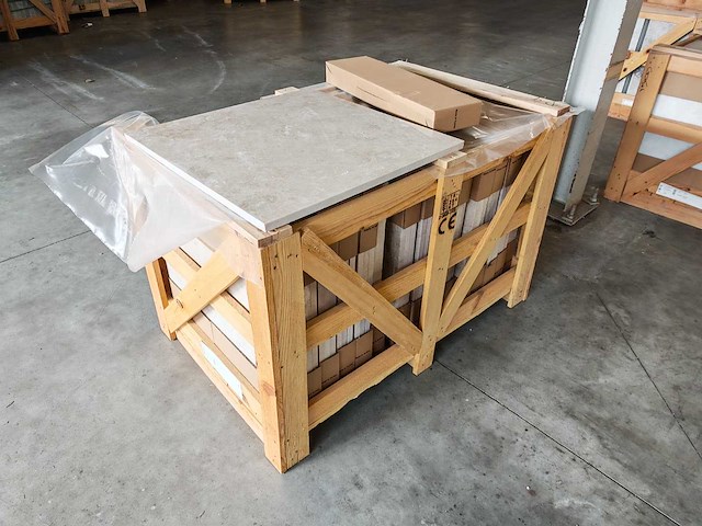 Natuursteen marmer creme gepolijst 60x60x2 cm tegels 33,5 m² - afbeelding 7 van  8