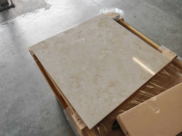 Natuursteen marmer creme gepolijst 60x60x2 cm tegels 33,5 m² - afbeelding 6 van  8