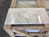 Natuursteen marmer creme gepolijst vloertegel 30x60x2 cm 56.16 m² - afbeelding 8 van  8