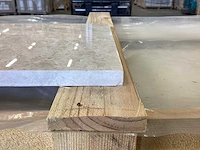 Natuursteen marmer creme gepolijst vloertegel 30x60x2 cm 56.16 m² - afbeelding 10 van  12