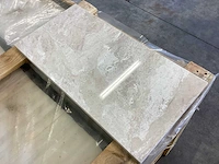 Natuursteen marmer creme gepolijst vloertegel 30x60x2 cm 56.16 m² - afbeelding 6 van  12