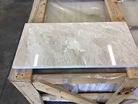 Natuursteen marmer creme gepolijst vloertegel 30x60x2 cm 56.16 m² - afbeelding 8 van  12