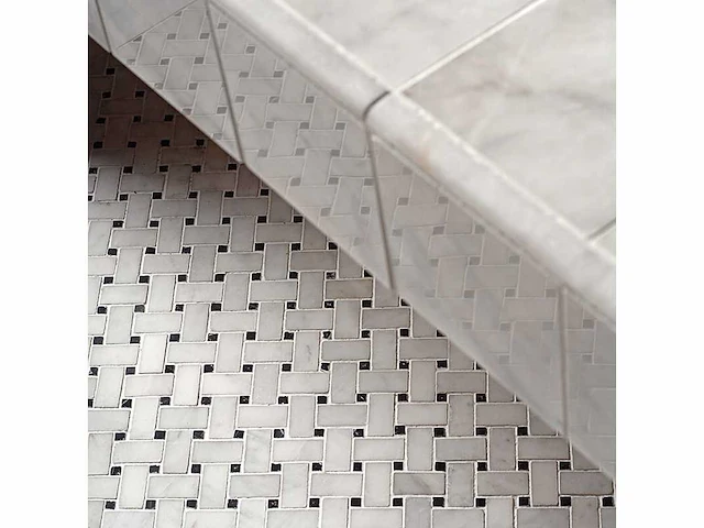 Natuursteen marmer frost wit 45,7x91,44 cm tegel 30 m² - afbeelding 5 van  7