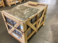 Natuursteen marmer grijs gepolijst 30,5x61 cm tegel 26 m² - afbeelding 7 van  16