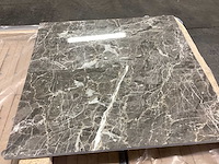 Natuursteen marmer grijs gepolijst 30,5x61 cm tegel 26 m² - afbeelding 1 van  16