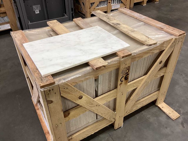 Natuursteen marmer wit calacatta cottage vloertegel 40,6x61 cm 61 m² - afbeelding 9 van  18