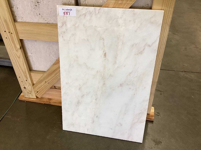 Natuursteen marmer wit calacatta cottage vloertegel 40,6x61 cm 61 m² - afbeelding 1 van  15