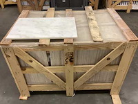 Natuursteen marmer wit calacatta cottage vloertegel 40,6x61 cm 61 m² - afbeelding 7 van  9