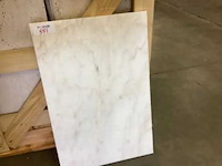 Natuursteen marmer wit calacatta cottage vloertegel 40,6x61 cm 61 m² - afbeelding 8 van  9