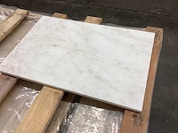 Natuursteen marmer wit calacatta cottage vloertegel 40,6x61 cm 61 m² - afbeelding 2 van  8